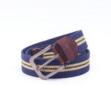 iPOLO East Durable Webbing Belt for Men Premium Canvas Fabric Belt with High Quality Punched Holes Casual Tactical Style