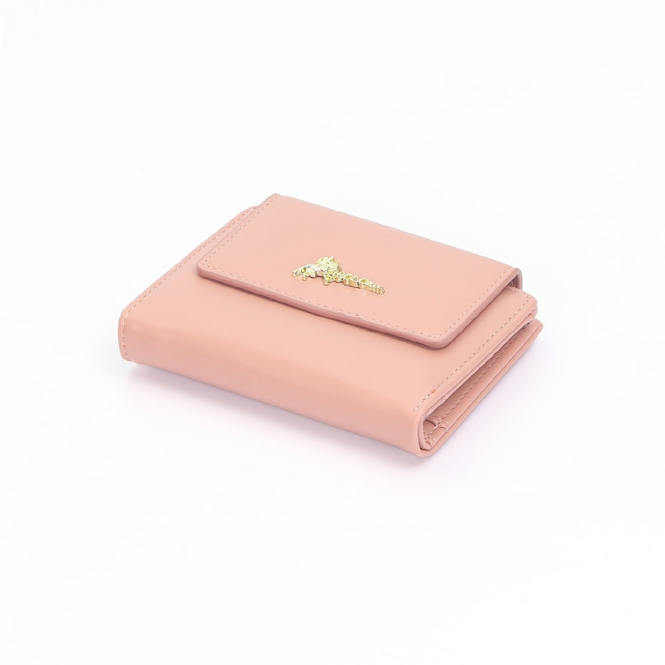 iPOLO East Compact Synthetic Leather Ladies Mini Wallet Zipper Purse
