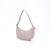 iPOLO East Synthetic Pebbled Leather Ladies Crescent Crossbody Shoulder Bag