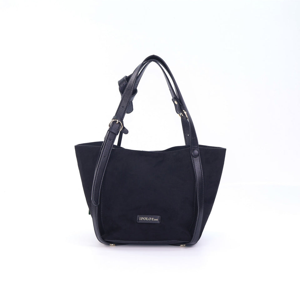 iPOLO EAST Suede Ladies Small Crossbody Bag Sling Bag Women Beg Tangan Wanita Shoulder Bag Casual Bucket