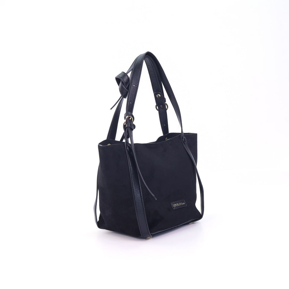 iPOLO EAST Suede Ladies Small Crossbody Bag Sling Bag Women Beg Tangan Wanita Shoulder Bag Casual Bucket