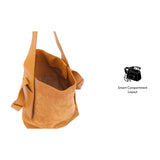 iPOLO EAST Suede Ladies Large Crossbody Bag Shoulder Bag Women Beg Tangan Wanita Shoulder Bag Casual Bucket
