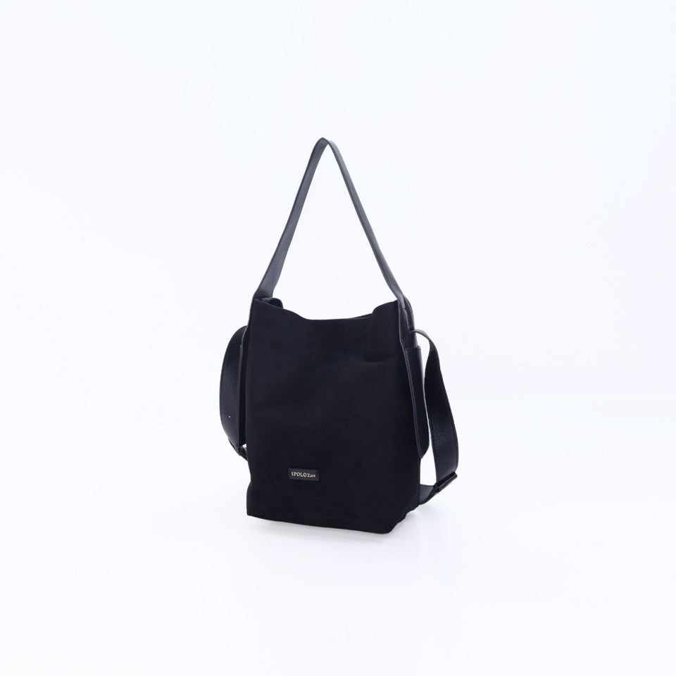 iPOLO EAST Suede Ladies Large Crossbody Bag Shoulder Bag Women Beg Tangan Wanita Shoulder Bag Casual Bucket