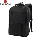 BALBONI Waterproof and Scratchproof Nylon Unisex Travel Laptop Backpack
