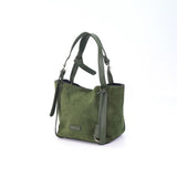 iPOLO EAST Suede Ladies Small Crossbody Bag Sling Bag Women Beg Tangan Wanita Shoulder Bag Casual Bucket