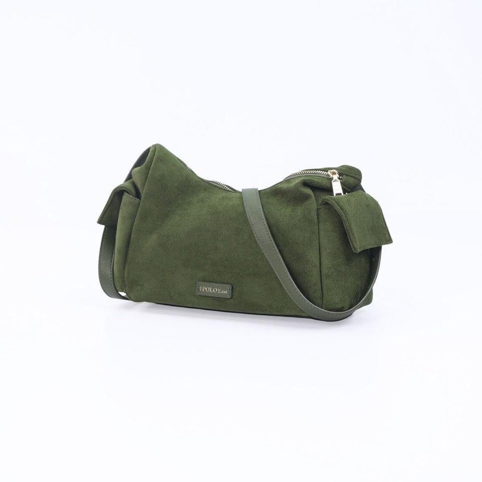 iPOLO EAST Suede Ladies Crossbody Bag Sling Bag Women Beg Tangan Wanita Shoulder Bag Casual Messenger