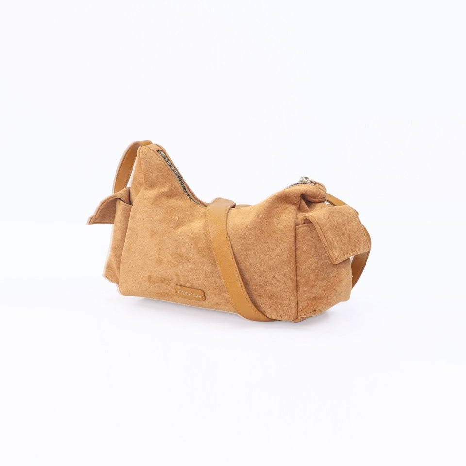 iPOLO EAST Suede Ladies Crossbody Bag Sling Bag Women Beg Tangan Wanita Shoulder Bag Casual Messenger