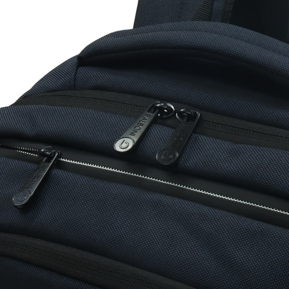 BALBONI Unisex Oxford Fabric Travel Laptop Backpack with USB Charging Port