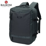 BALBONI Unisex Oxford Fabric Travel Laptop Backpack with USB Charging Port