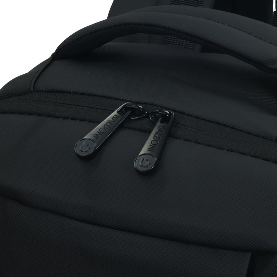 BALBONI Unisex Travel Laptop Backpack with USB Charging Port