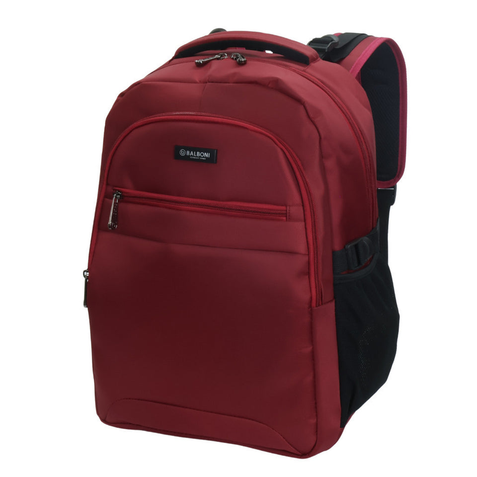 BALBONI Unisex Large-Capacity Water Resistant Nylon Backpack