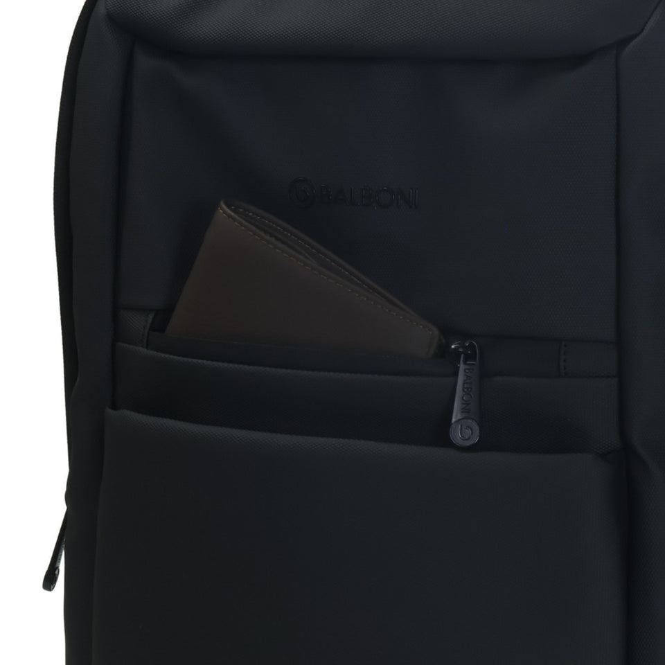 BALBONI Unisex Travel Laptop Backpack with USB Charging Port