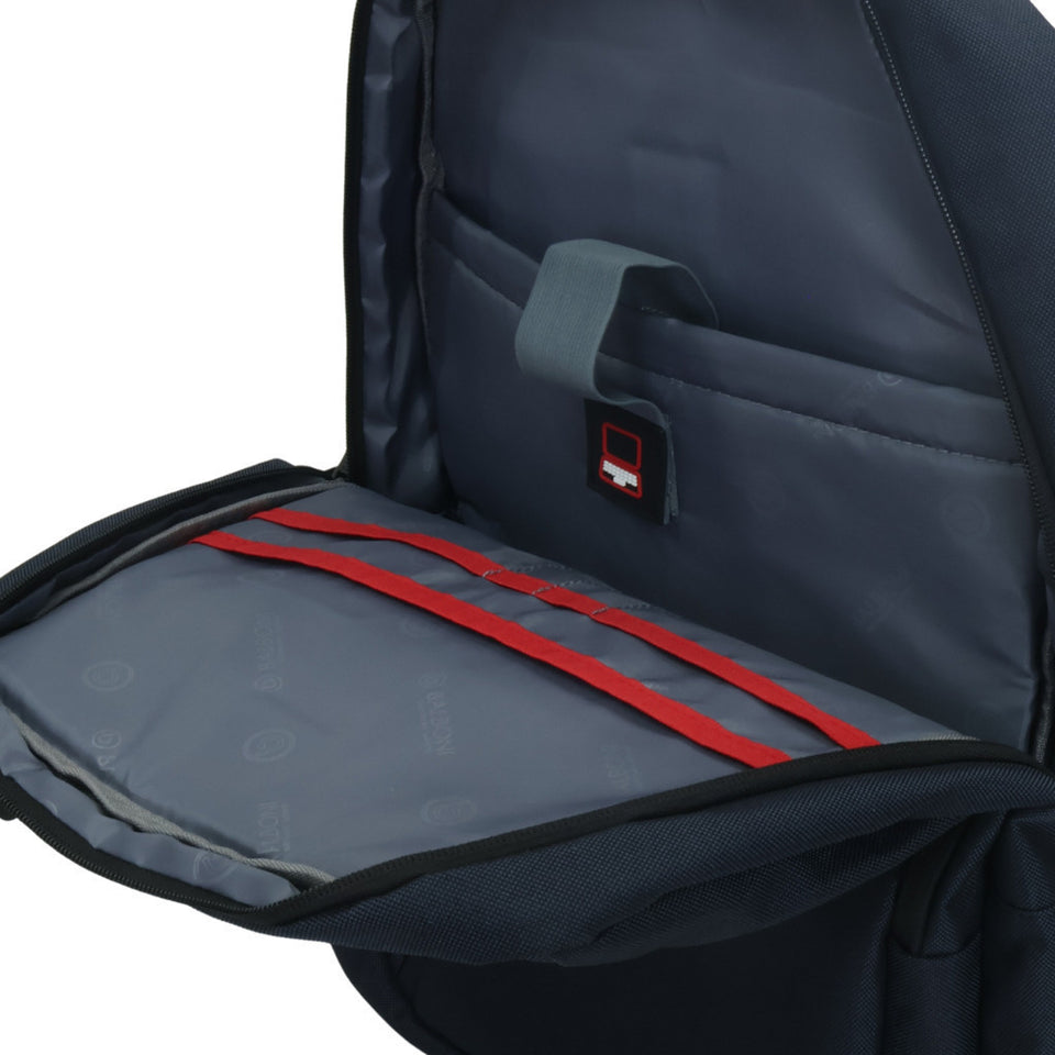 BALBONI Unisex Oxford Fabric Travel Laptop Backpack with USB Charging Port