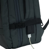 BALBONI Unisex Oxford Fabric Travel Laptop Backpack with USB Charging Port