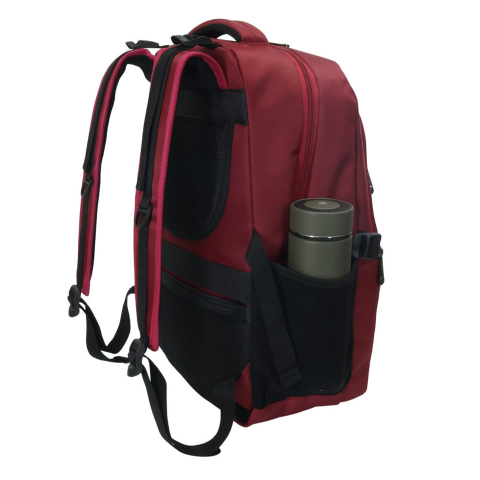 BALBONI Unisex Large-Capacity Water Resistant Nylon Backpack