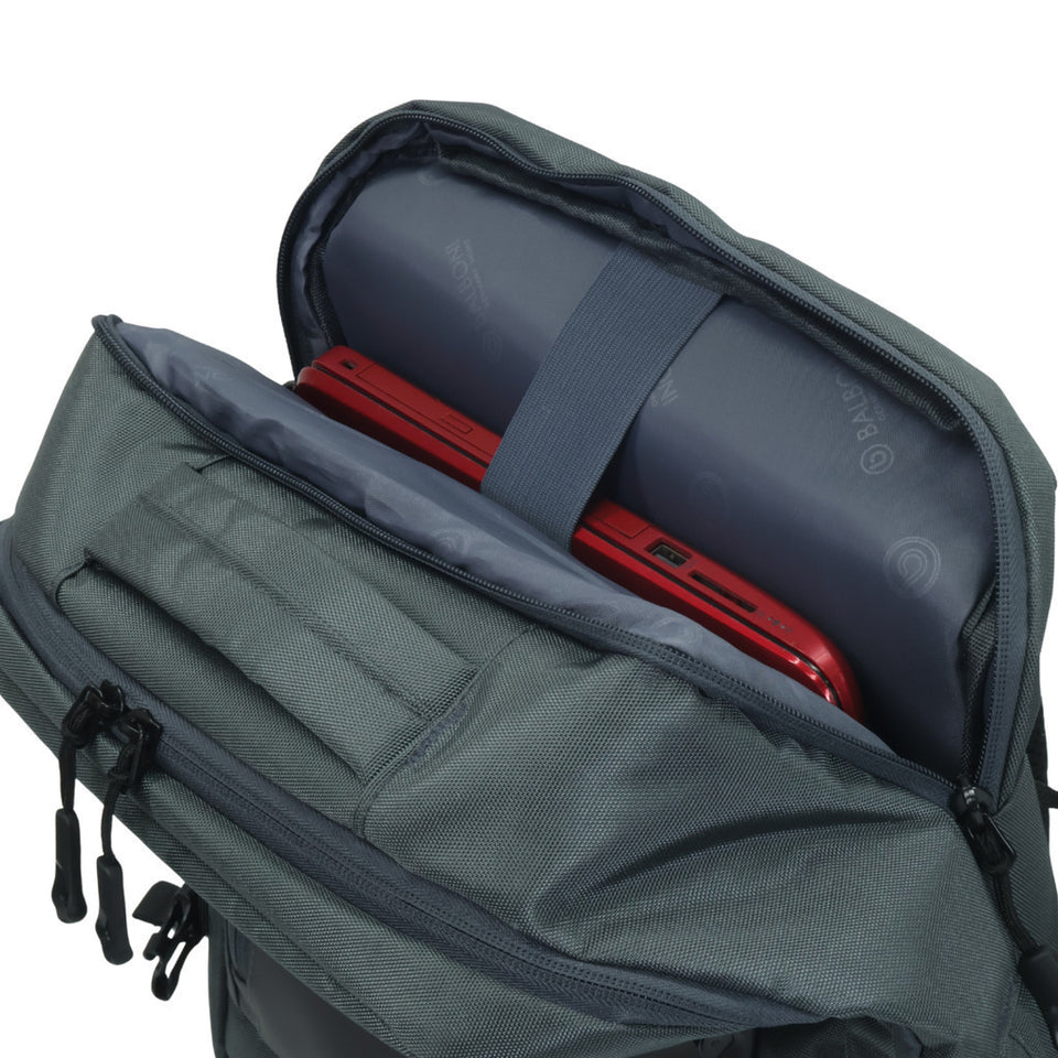 BALBONI Unisex Oxford Fabric Travel Laptop Backpack with USB Charging Port