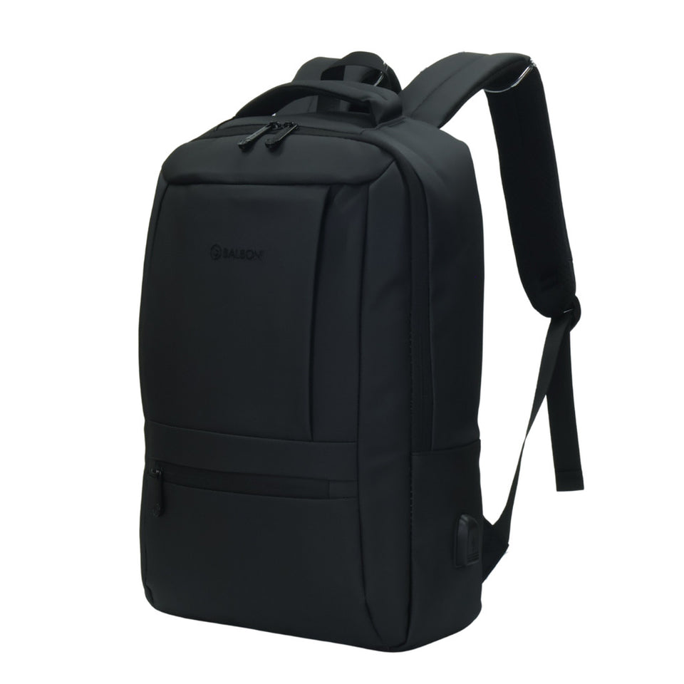 BALBONI Unisex Travel Laptop Backpack with USB Charging Port