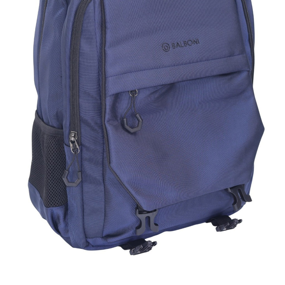 BALBONI Unisex The Water and Scratch Resistant Durable Oxford Fabric Campus Backpack