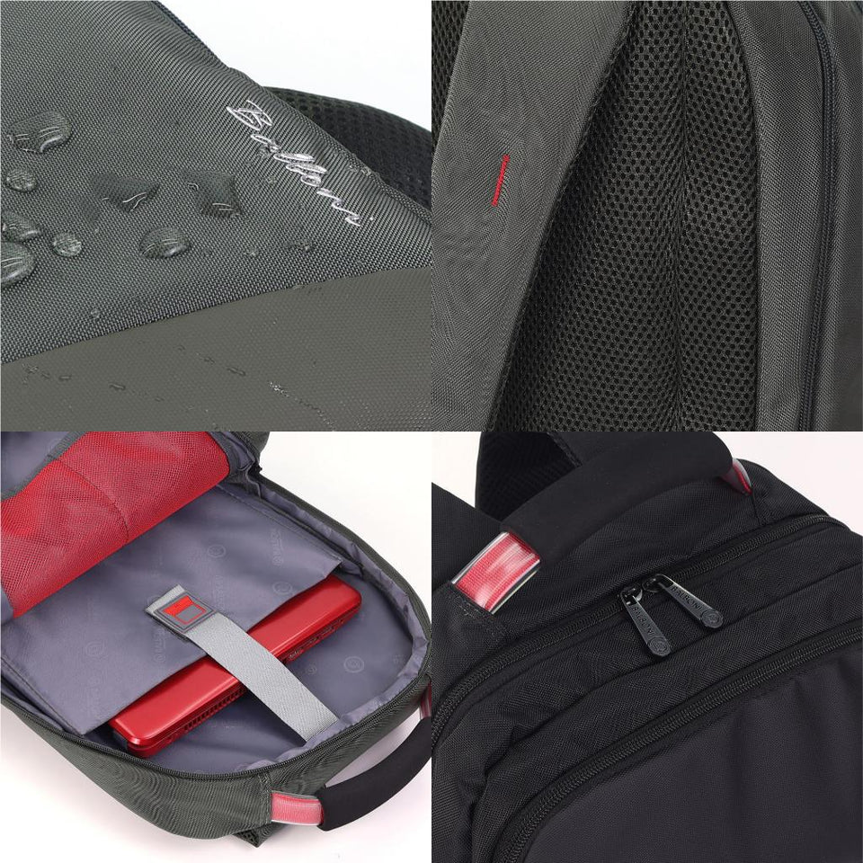 BALBONI METRO 20L Unisex Laptop Backpack - Beg Komputer Riba | Premium Water and Scratch Resistant Oxford Fabric
