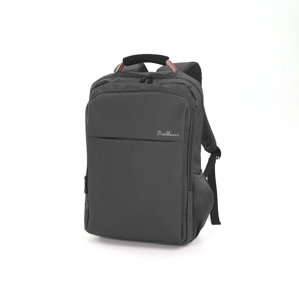 BALBONI METRO 20L Unisex Laptop Backpack - Beg Komputer Riba | Premium Water and Scratch Resistant Oxford Fabric