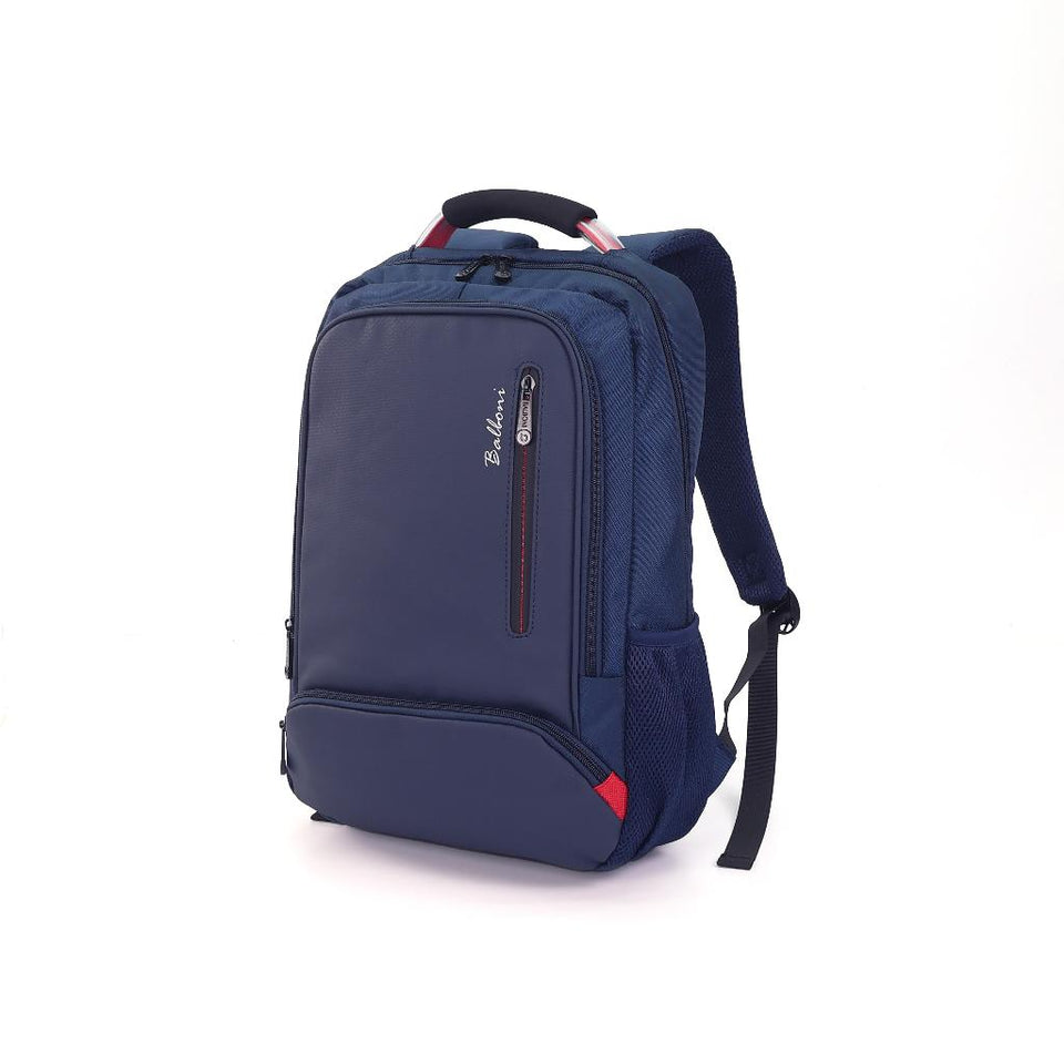 BALBONI METRO 20L Unisex Laptop Backpack - Beg Komputer Riba | Premium Water and Scratch Resistant Oxford Fabric