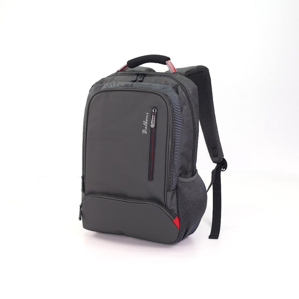 BALBONI METRO 20L Unisex Laptop Backpack - Beg Komputer Riba | Premium Water and Scratch Resistant Oxford Fabric