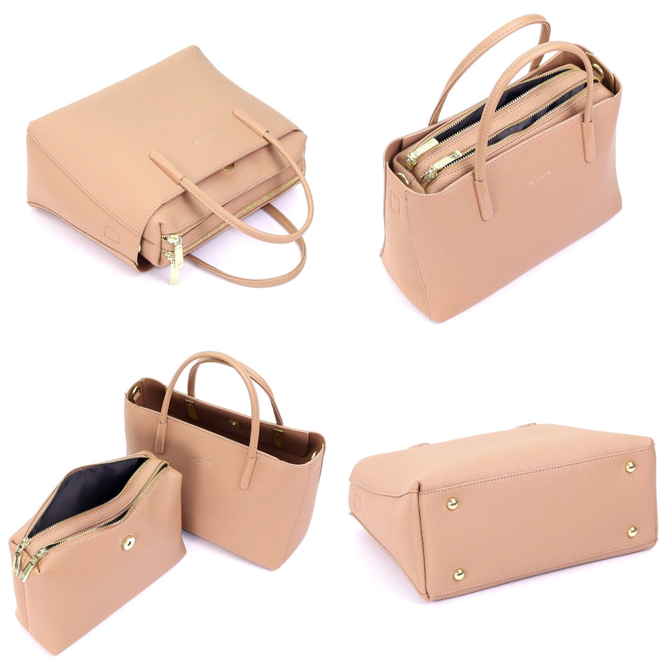 ARROW HAVEN Ladies Executive Tote Handbag - Beg Silang Perempuan | Refined Synthetic Leather
