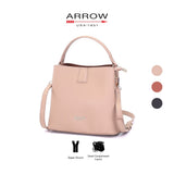 ARROW PRISM Ladies Crossbody Bucket Handbag - Beg Tangan Perempuan | Refined Synthetic Leather