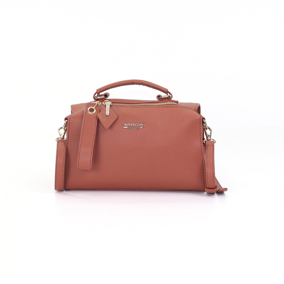 ARROW PRISM Ladies Crossbody Messenger Handbag - Beg Tangan Perempuan | Refined Synthetic Leather