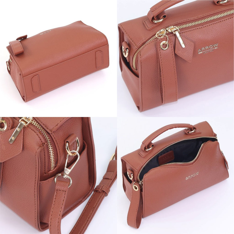ARROW PRISM Ladies Crossbody Messenger Handbag - Beg Tangan Perempuan | Refined Synthetic Leather