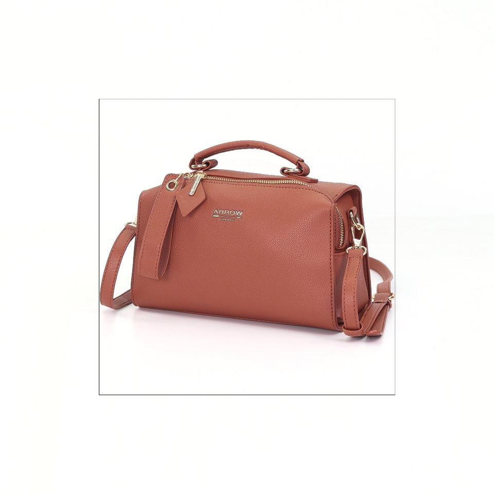 ARROW PRISM Ladies Crossbody Messenger Handbag - Beg Tangan Perempuan | Refined Synthetic Leather