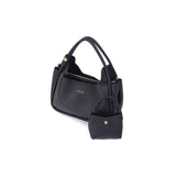 ARROW HAVEN Ladies Tote Handbag with Mini Makeup Pouch - Beg Silang Perempuan | Exquisite Pebbled Synthetic Leather