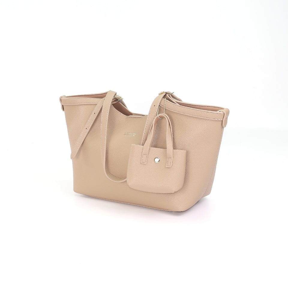 ARROW HAVEN Ladies Tote Handbag - Beg Silang Perempuan | Exquisite Pebbled Synthetic Leather