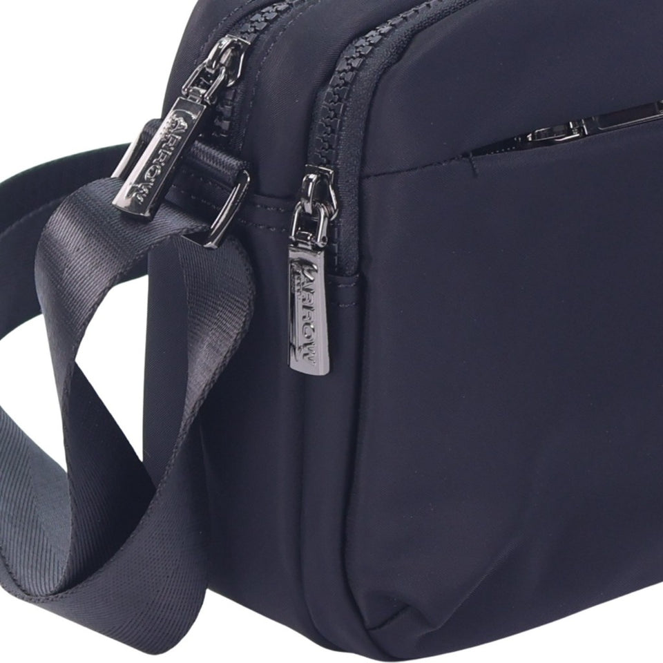 ARROW Men Navigator Series Water and Scratch Resistant Nylon Shoulder Messenger Bag