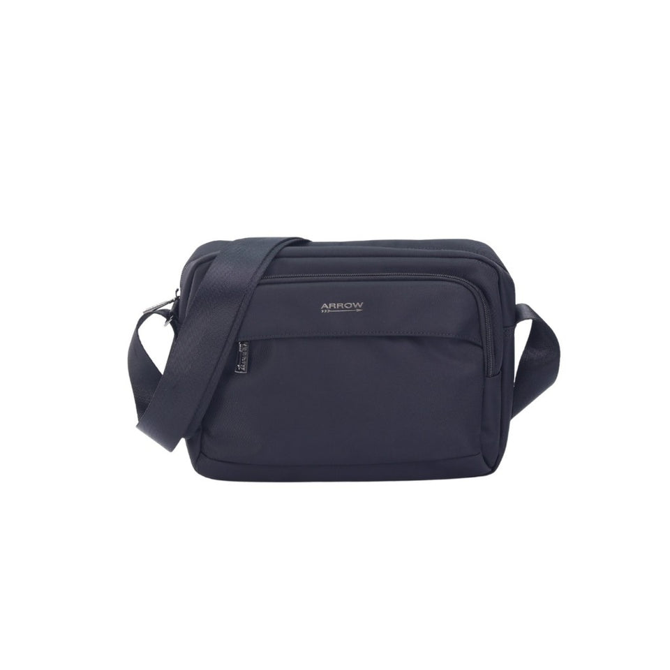 ARROW Men Commute Pro Water and Scratch Resistant Nylon Sling Messenger Bag