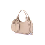 ARROW HAVEN Ladies Tote Handbag with Mini Makeup Pouch - Beg Silang Perempuan | Exquisite Pebbled Synthetic Leather
