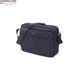 ARROW Men Commute Pro Water and Scratch Resistant Large-Capacity Nylon Sling Messenger Bag