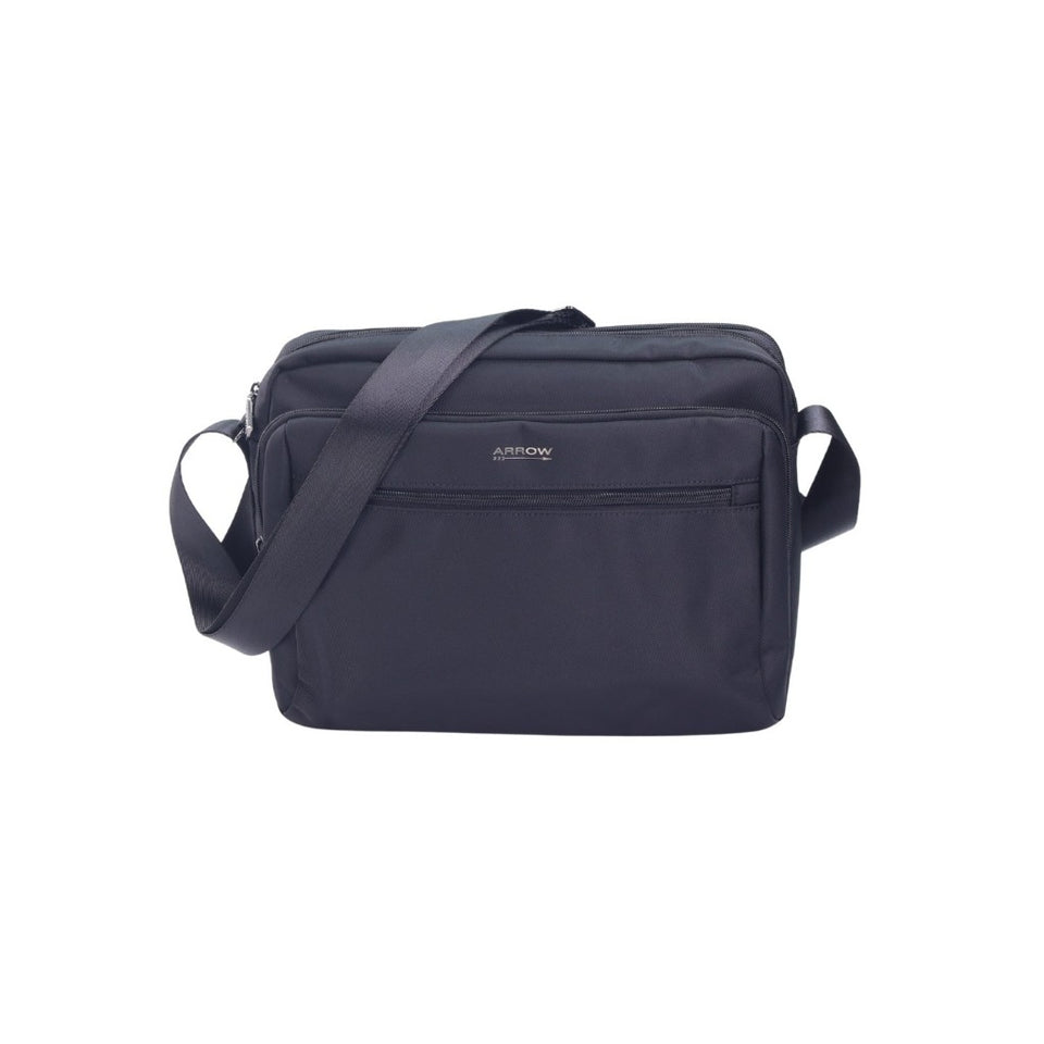 ARROW Men Commute Pro Water and Scratch Resistant Large-Capacity Nylon Sling Messenger Bag