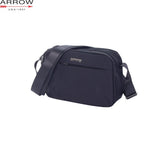 ARROW Men Navigator Series Water and Scratch Resistant Nylon Shoulder Messenger Bag