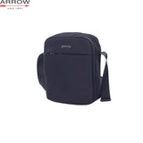 ARROW Men Navigator Series Water and Scratch Resistant Nylon Shoulder Messenger Bag