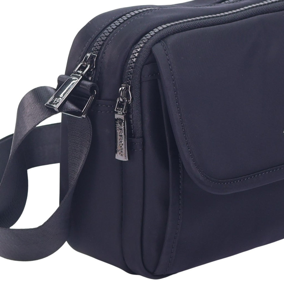ARROW Men Navigator Series Water and Scratch Resistant Nylon Shoulder Messenger Bag