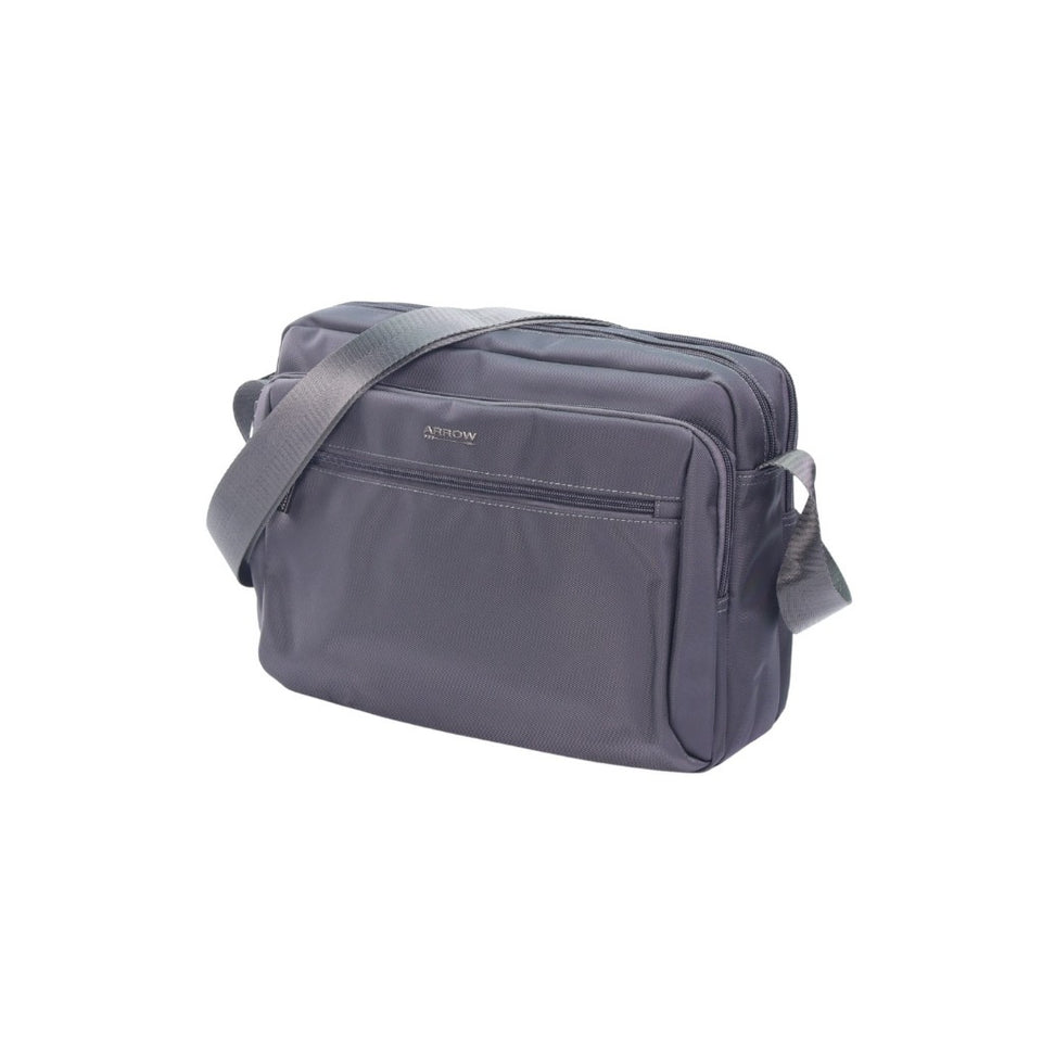 ARROW Men Commute Pro Water and Scratch Resistant Large-Capacity Nylon Sling Messenger Bag