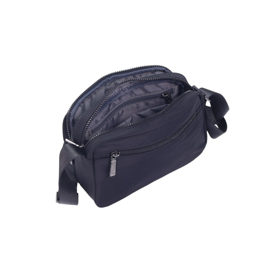 ARROW Men Navigator Series Water and Scratch Resistant Nylon Shoulder Messenger Bag