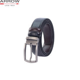 ARROW Men Synthetic Leather Reversible Strap Dual Colour Needle Buckle Belt