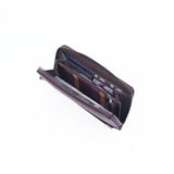 ARROW Men Synthetic Leather Legacy TriFold Long Zipper Wallet with Coin Pouch