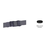 iPOLO East Unisex Elastic Nylon Free Size Auto Buckle Belt Tali Pinggang Uniseks Nylon Buckle 4 Grey