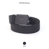 iPOLO East Unisex Elastic Nylon Free Size Magnetic Buckle Belt Tali Pinggang Uniseks Nylon Buckle 1 Black