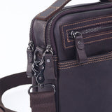 Ready Stock MY MAURO Men Everyday Explorer Premium Leather Messenger Sling Bag Beg Silang Lelaki