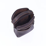 Ready Stock MY MAURO Men Everyday Explorer Premium Leather Messenger Sling Bag Beg Silang Lelaki