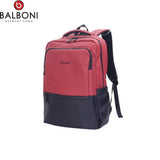 BALBONI Navigator Unisex Work and Travel Oxford Fabric Backpack